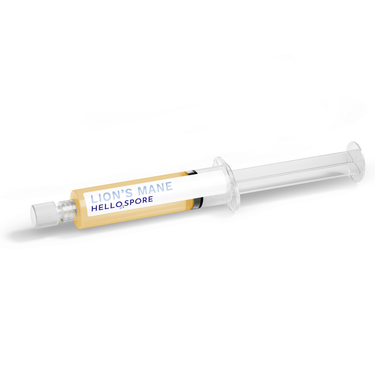 Lion's Mane 10cc Liquid Culture Syringe